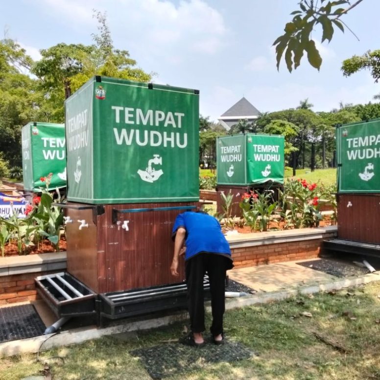 Tempat Wudhu Portable