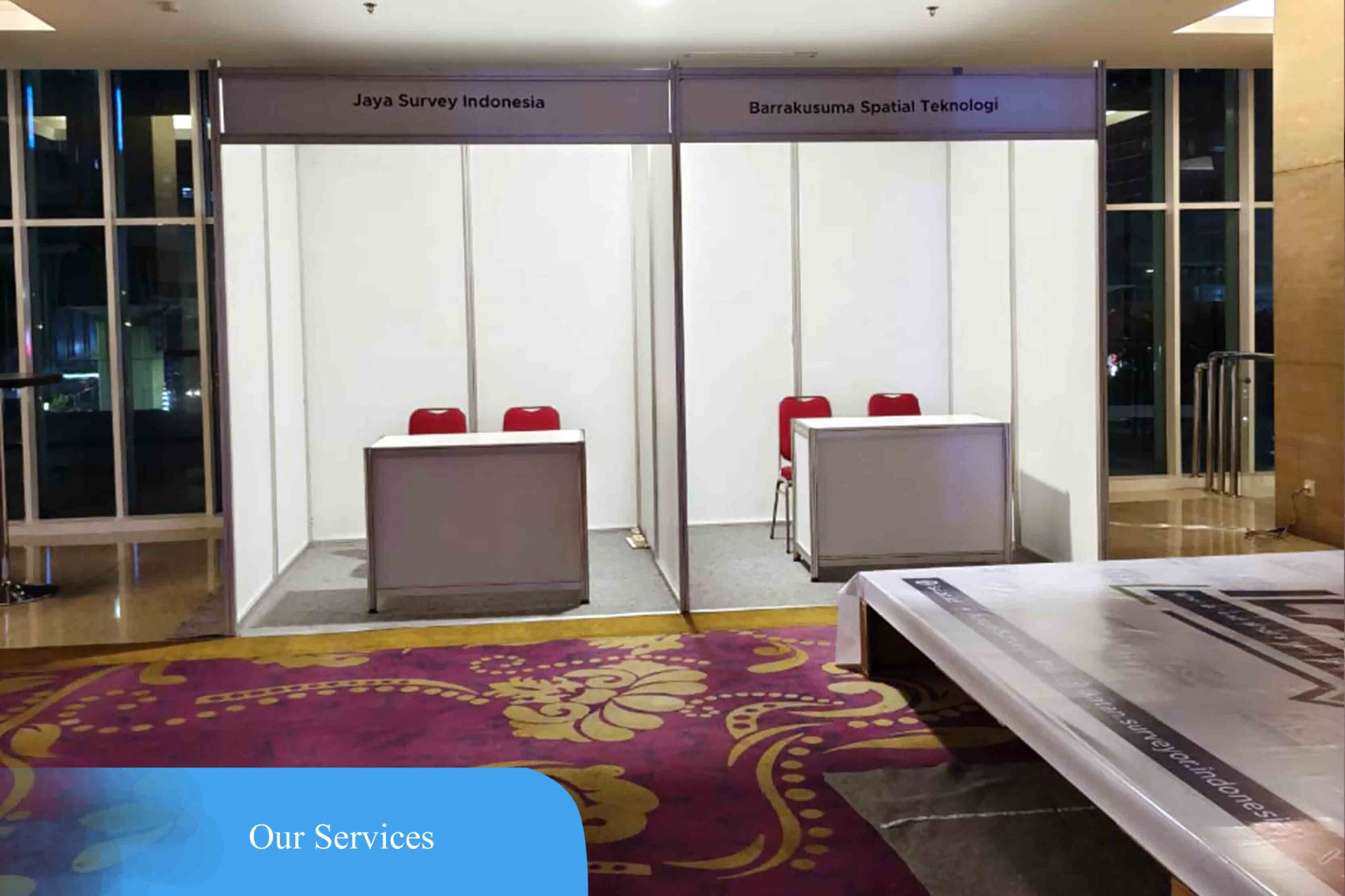 Partisi Booth Pameran