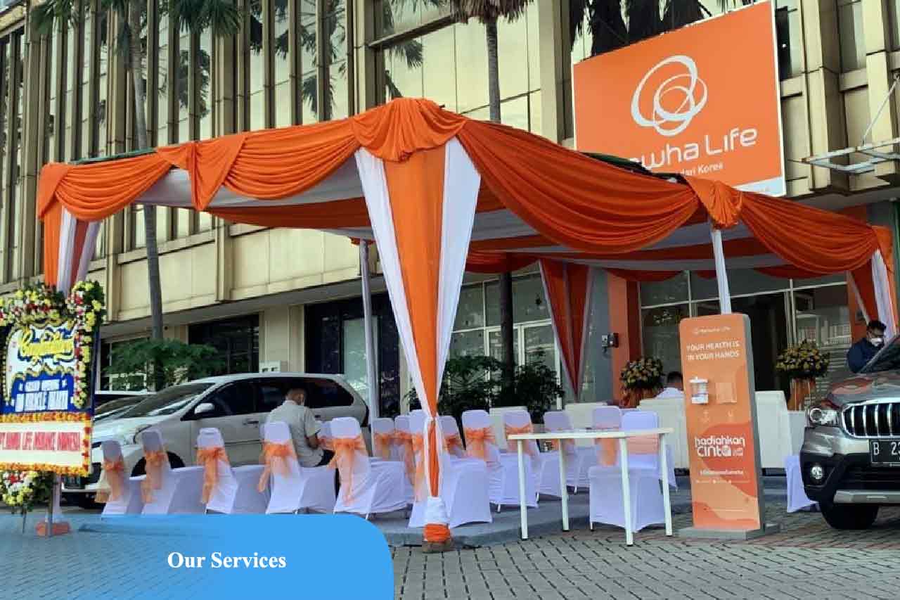 Tenda Dekorasi Serut